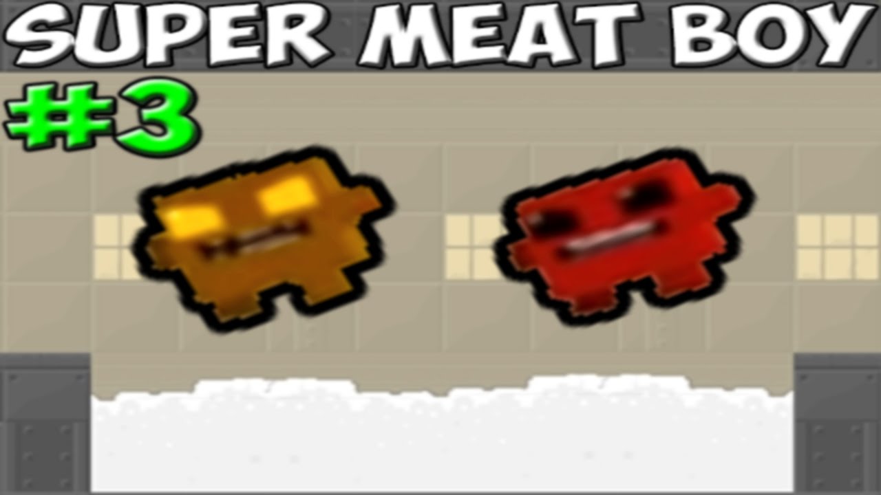 Смертельная гонка Brownie Super Meat Boy 3 YouTube