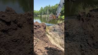 The Moment We Busted The Dam On A 40 Year Old Pond Now To Build It Back Bigger And Better