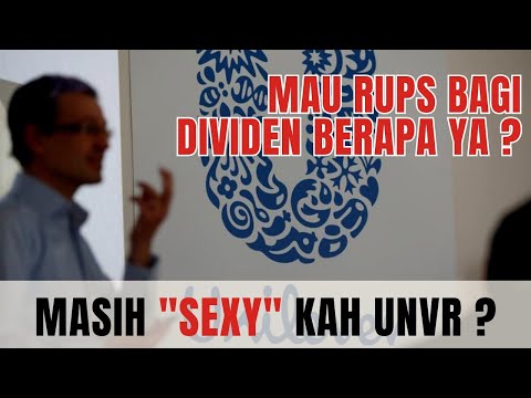 UNVR SIAP BAGI DUIT NIH!!! PROSPEKNYA MASIH OKE GAK NIH UNVR? #dividen #unvr