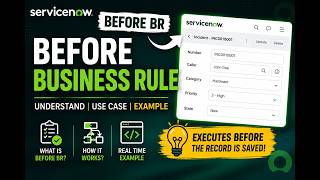 Before Business Rule in ServiceNow | What Is It & How It Works