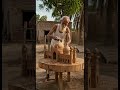 -Old Village Carpenter Carves Detailed Wooden Mosque From Single Log | 'Your Like Is My Reward'