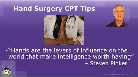 HCGTV: Tips for Coding Hand Surgeries in CPT
