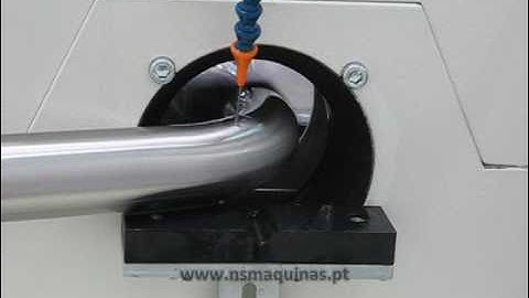 MLW100 Tube Polishing Machine - Stainless Steel Polishing