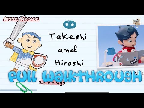 Takeshi and Hiroshi Full Walkthrough (Apple Arcade)