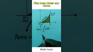 Find Area Under any Curve ⤴️ #Engineering #math #c #mathskills #maths #knowledge #learnanewwordtoday