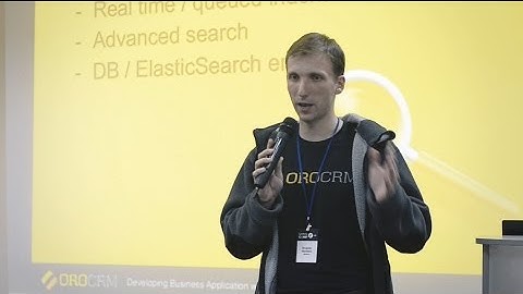 Yevgeniy Shyshkin. Developing Business Application with Oro Platform