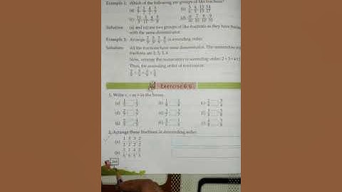 Ex 6.6 Q1 to be done in book