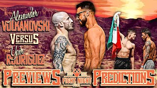 UFC 290: Volkanovski vs. Rodriguez Full Card Previews & Predictions