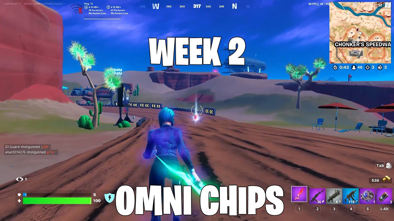 Collect OMNI CHIPS - Week 2 ALL Locations