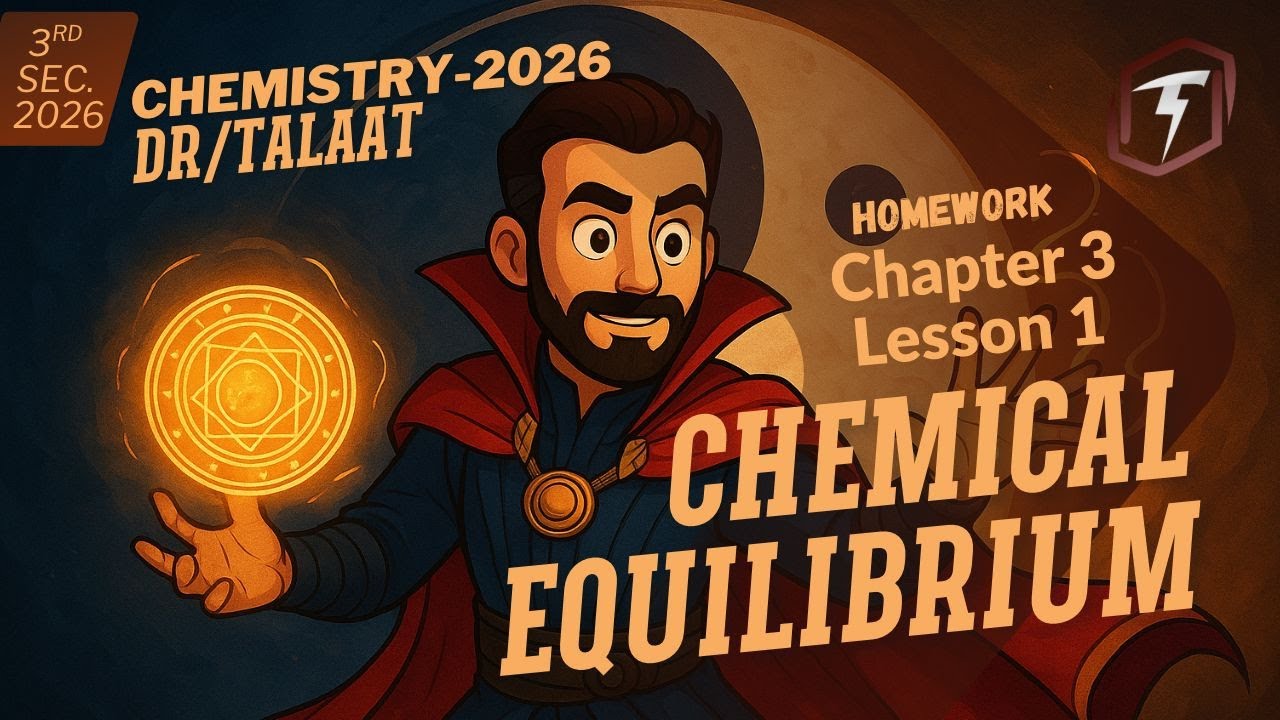 3rd sec Chapter 3 Homwork lesson 1- Chemistry by Dr/ Talaat