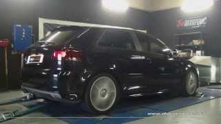 Reprogrammation Moteur Audi S3 tfsi 265cv @ 311cv Digiservices Paris 77183 Dyno