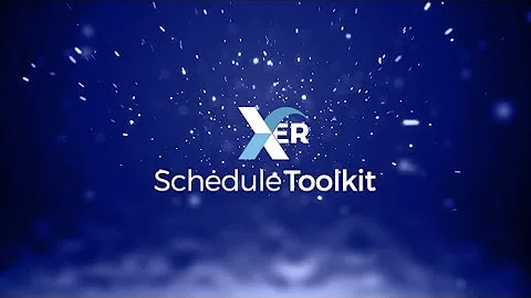 XER Schedule Toolkit - Features and Benefits
