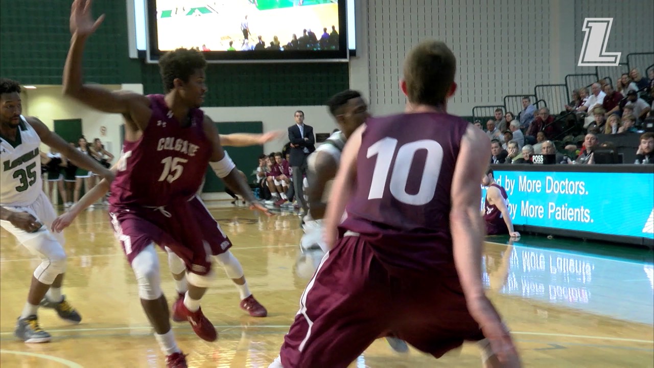 Highlights: Men's Basketball vs. Colgate