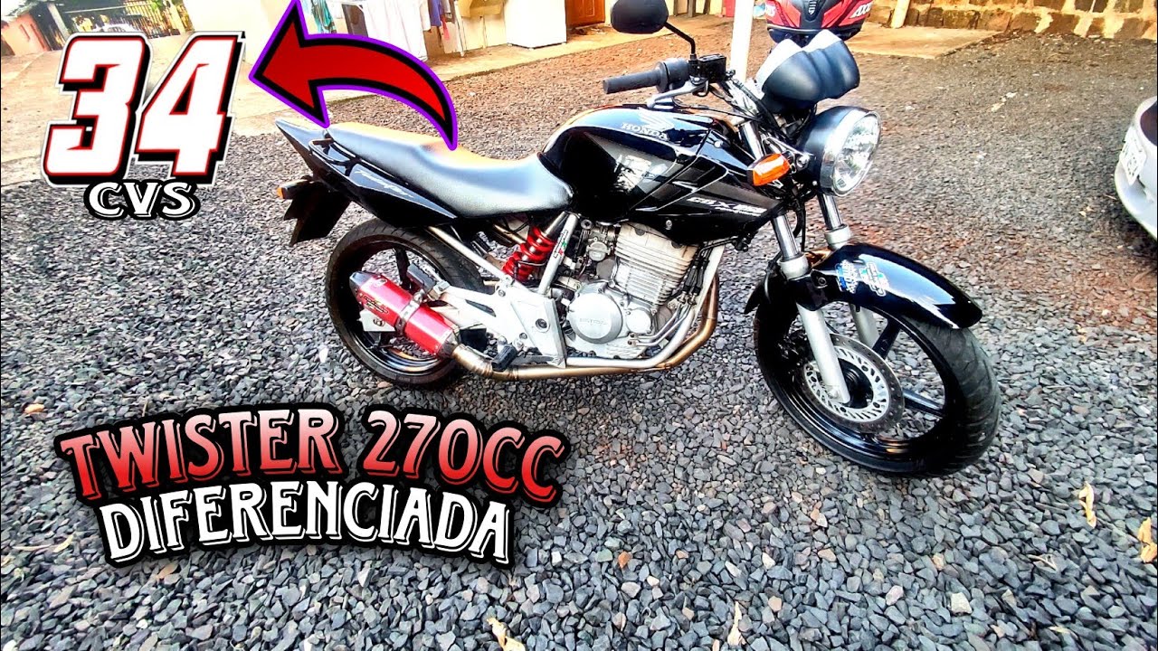 TWISTER 3MM 270CC COMANDO ROMAQ 286 CDI CENTECH 11200 34cvs BY:GARAGE46