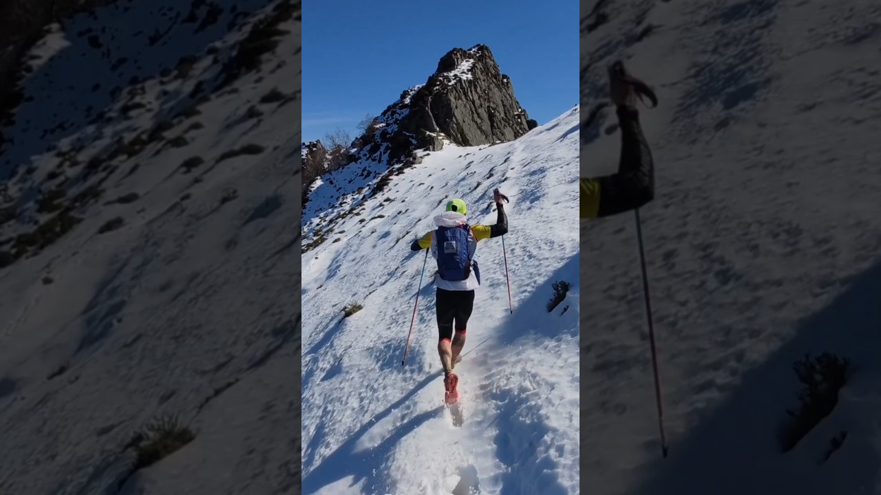 Integral a Peña Mea - Forcada en invierno ❄️🏔️ #mountains #winter #peñamea #alpinismo #asturias