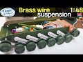 AcademyScience RC Tank Suspension Making / what do you make daddy 1:48 scale