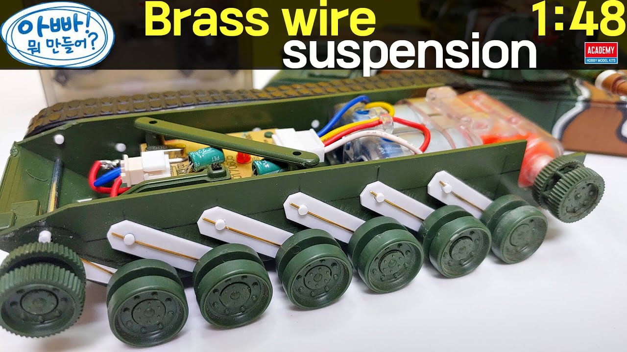 AcademyScience RC Tank Suspension Making / what do you make daddy 148