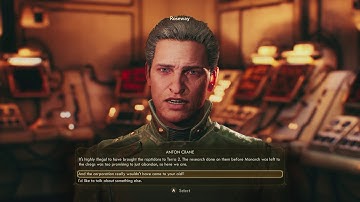 The Outer Worlds - The Doom That Came To Roseway: Lie To Anton About His Research Choice (2019)