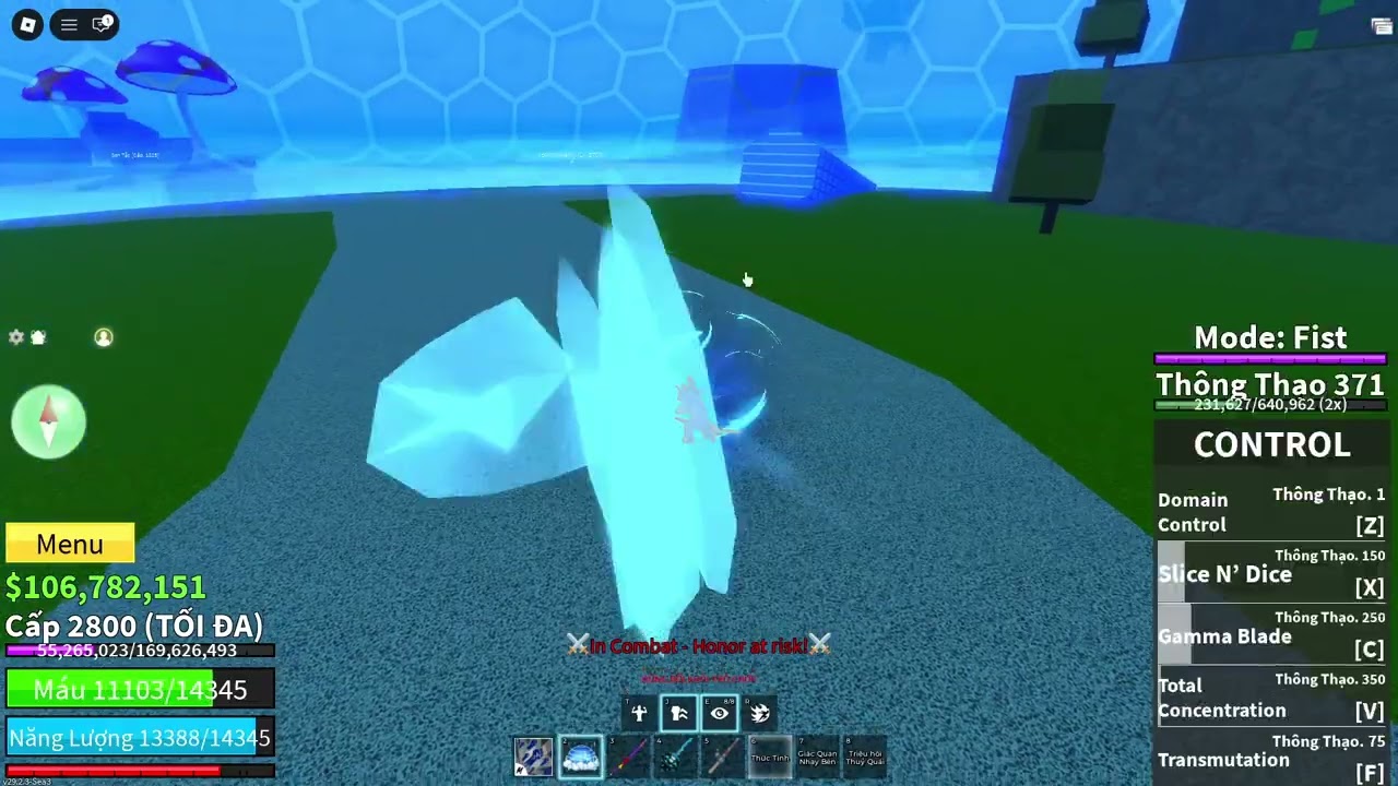 Bloxfruit: PvP với thanh niên sài tiger cực hay 😀😀😀