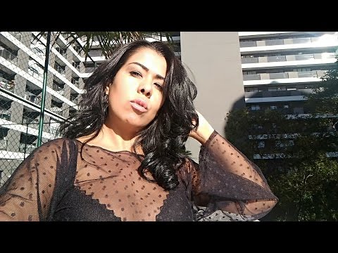 Blusa transparente  de Tule / DIY / Faça você mesma - tendência outono/inverno 2017