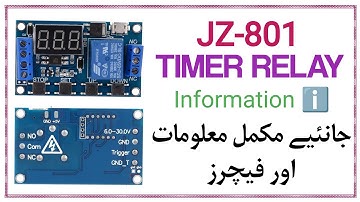 JZ-801 Timer Module | Complete Guide  | Configuration | Connections