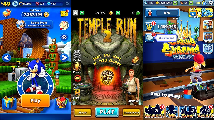 Collect Coins, talking Tom Gold Run, endless Running, Kiloo, sybo Games, Subway  Surf, Temple Run, itchio, subway Surfers, Sonic Dash