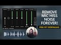 Remove vocal mic hiss  background noise in fl studio  on live input  free denoise vst plugin