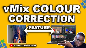 HOW TO:  Increase Image Quality In vMix | vMix Colour Correction