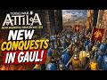 🎮 New conquests in Gaul! | Total War: Attila - Mod Medieval Kingdoms 1212 Gameplay #41