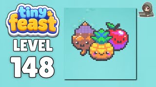 Tiny Feast level 148 walkthrough solution 