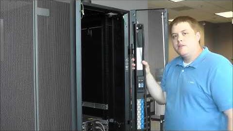 How to Install an Enlogic EN series PDU into an APC Rack
