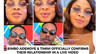 Bimbo Ademoye Et Timini Confirment Leur Relation Secrète En Réagissant À My 30Th Wedding