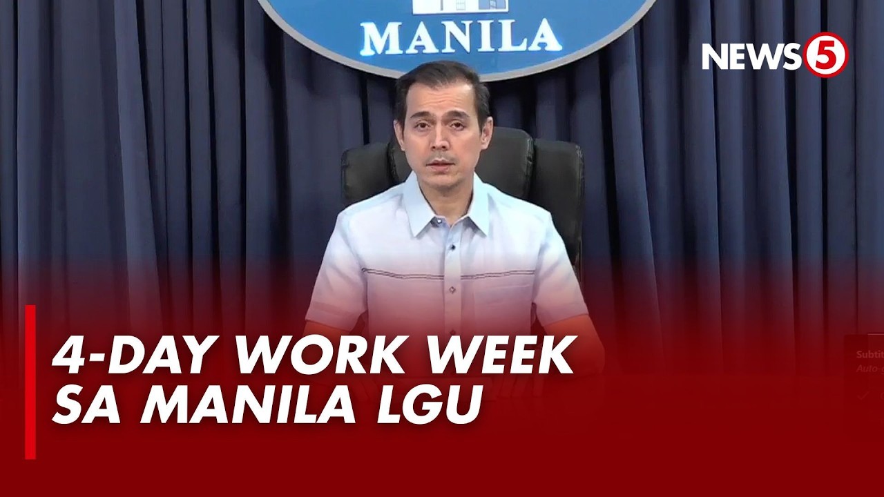 Yorme Isko, nilagdaan ang EO na magpatutupad ng 4-day work week sa Manila LGU
