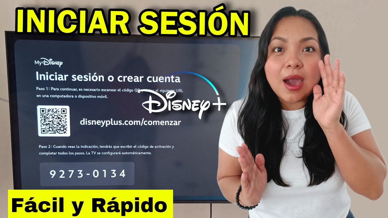 CÓMO INICIAR SESIÓN Disney plus en smart tv 2026 | Iniciar sesión ...