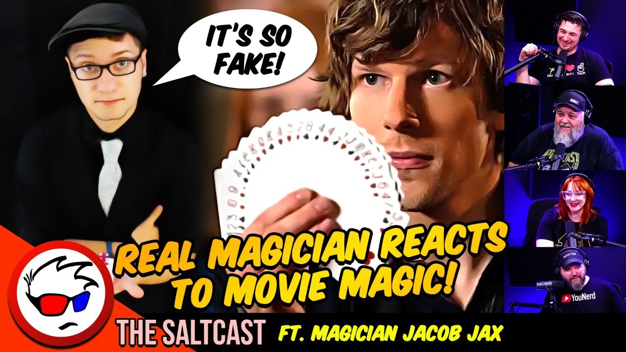 Real Magician Reacts To Movie Magic ft. Jacob Jax | Saltcast IRL