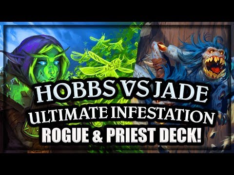 Hobbs VS Jade Druid 🍀🎲 ~ Knights of the Frozen Throne Expansion ~ Hearthstone