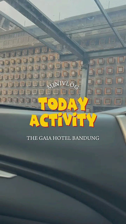 Nginep Happy di THE GAIA HOTEL BANDUNG bersama 2 bocil #staycation #fyp #fypシ゚viral #liburan