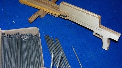 9" Nails, Pump Action, 10 Shots!