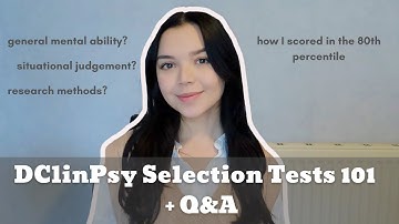 Revision Plan for the Clinical Psychology Doctorate Selection Test