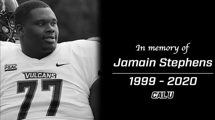 Rest IN PEACE  California University DL Jamain Ste...