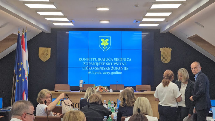 Konstituirana Županijska skupština Ličko-senjske županije 16.06.2025.