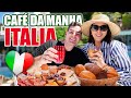 Café da Manhã Completo na Itália 🇮🇹 Tem Nutella?