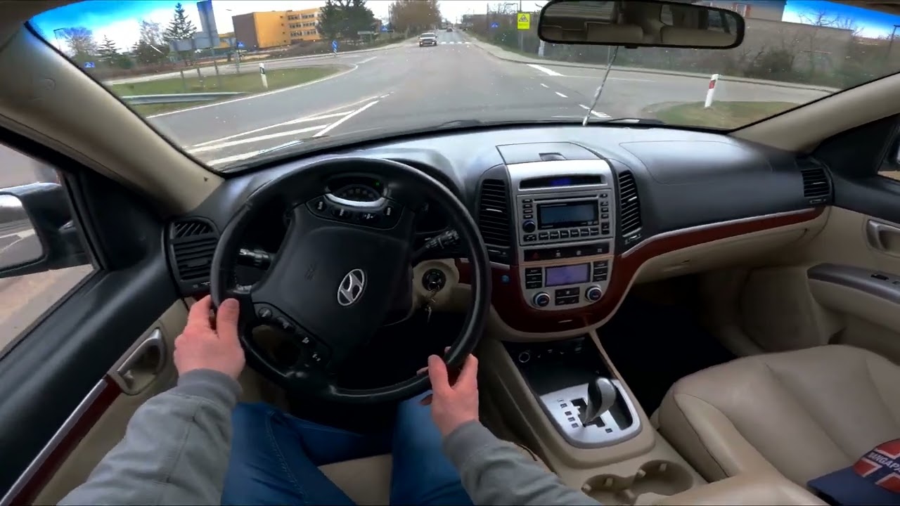 2007 Hyundai Santa Fe 2.2 CRDi 150 Hp  POV Test Drive @DRIVEWAVE1