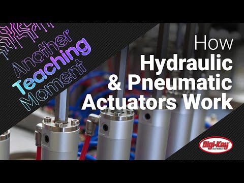 How Hydraulic & Pneumatic Actuators Work – ATM | Digi-Key Electronics
