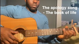 The Apology Song - The book of life | Guitar Tutorial(how to play the apology song)