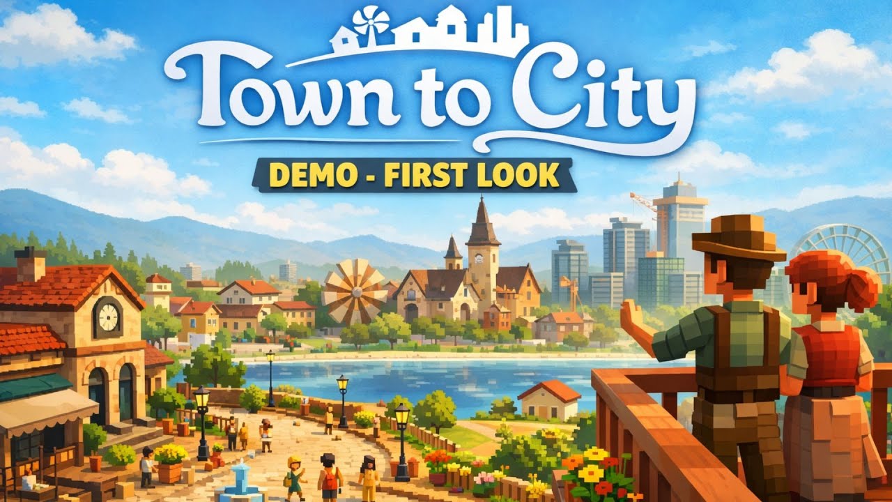Town to City Demo – First Look | Let’s Build a City!