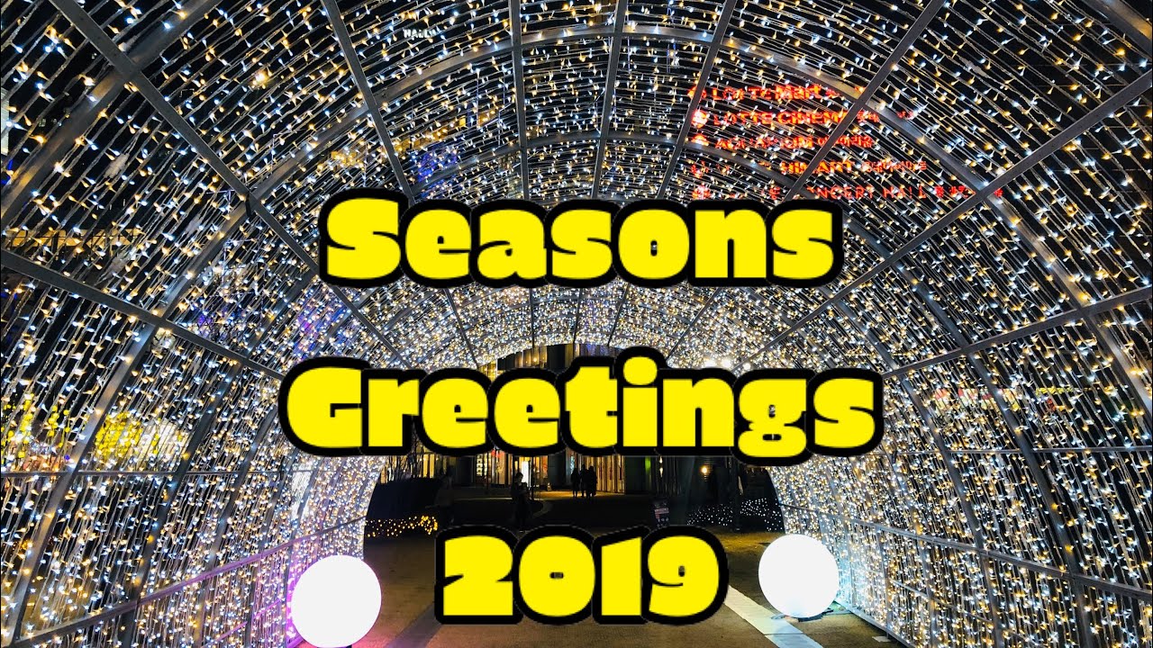 seasons greetings - YouTube