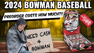 PRODUCT PREVIEW THESE PRICES ARE OUTRAGEOUS  2024 BOWMAN BASEBALL CHECKLIST PREVIEW