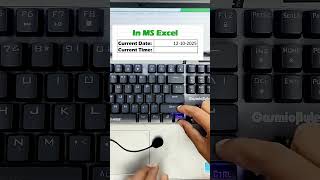 Insert Current Date & Time Instantly in Excel   This Shortcut Will Blow Your Mind! #ExcelTips #trick