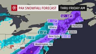 Winter Storm Pax Forecast: Ice, Rain, Snow for D.C., Virginia, N.C.